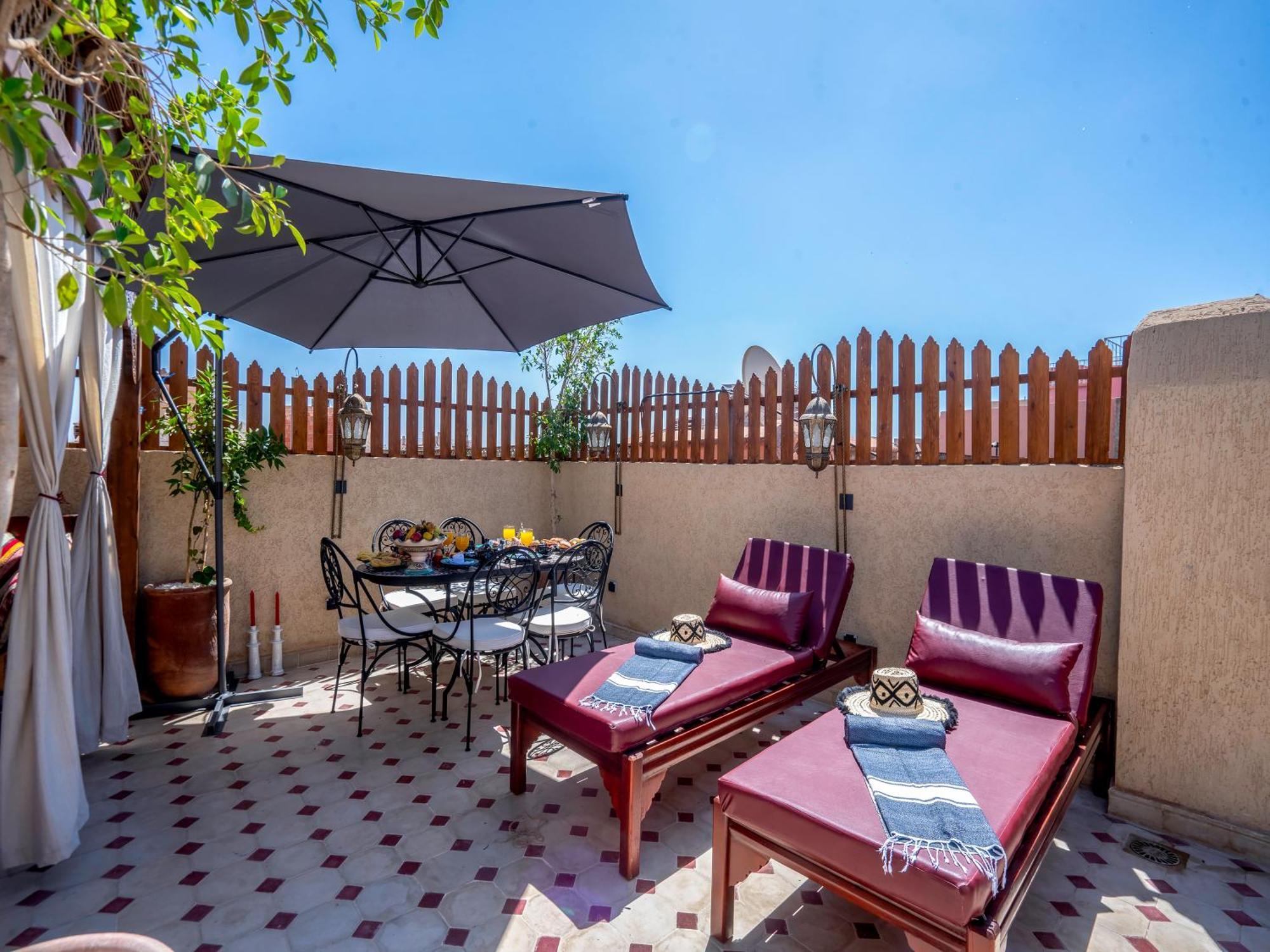 Riad Le Nid De Fatima Marrakesh Exterior foto